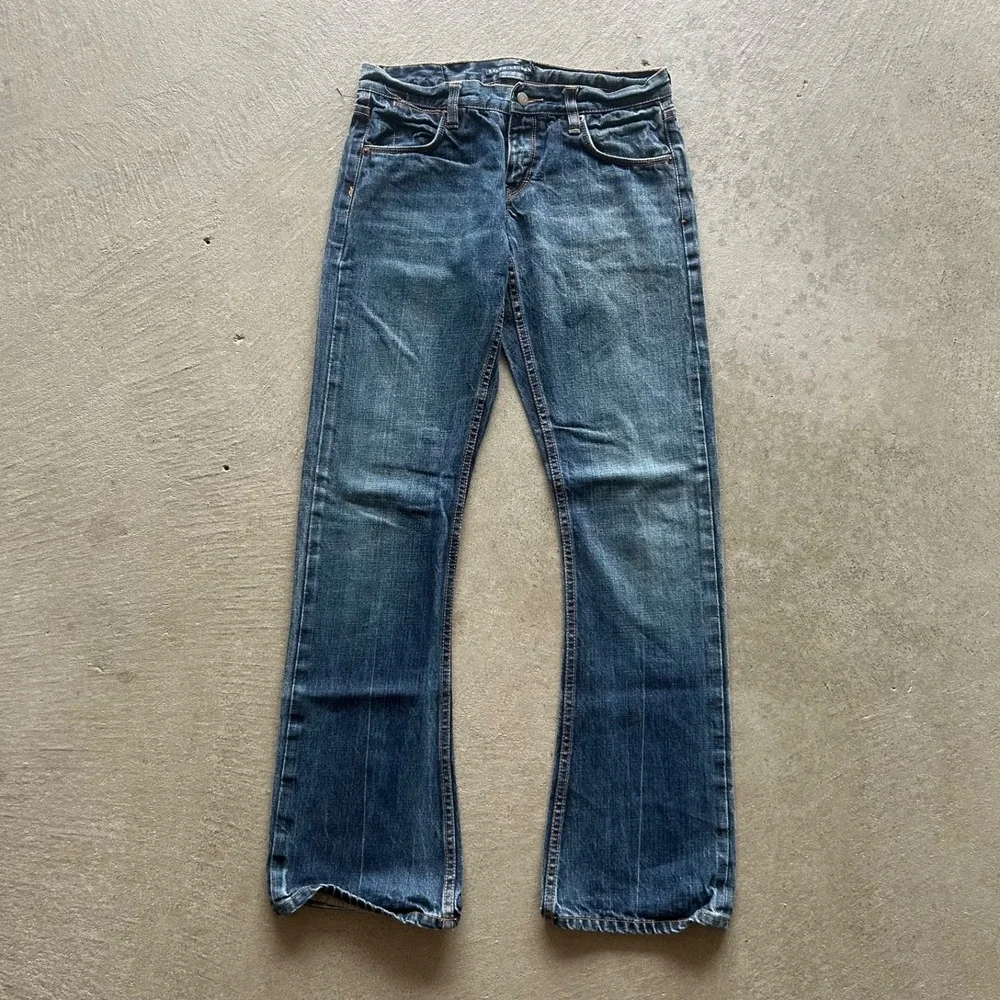 Vintage Ralph Lauren Bootcut Jeans Women's 28x34 Blue Medium Wash Denim Flare